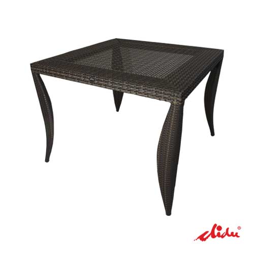 square dinner table wicker patio furniture square dining table wicker patio furniture Atlantic square dinner table