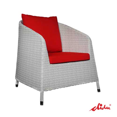 wicker garden sofa single for hotels and resorts kingston