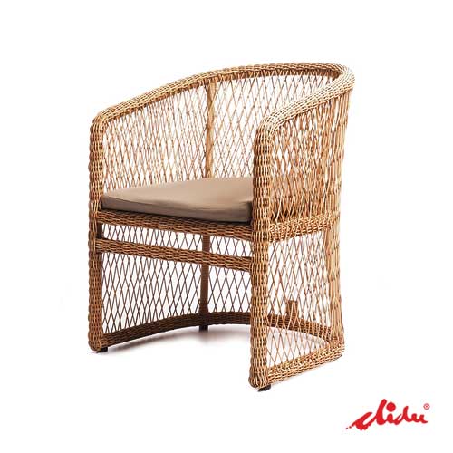 wicker rattan chair premium patio furniture rome