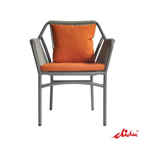 dining seat rope woven chair for premium restaurant gufela