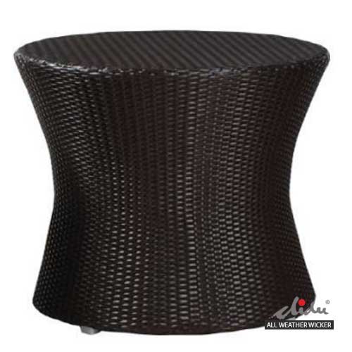 circle side table resin outdoor furniture humper
