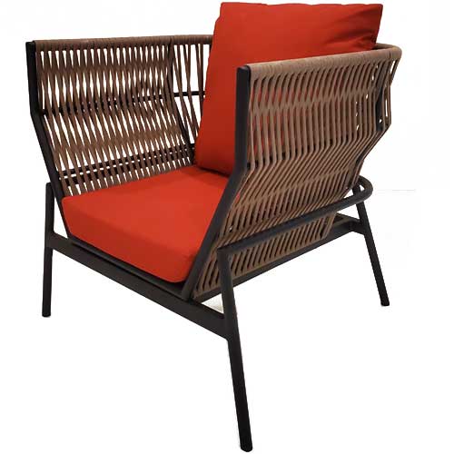 Wicker Sofa Single Seater Couch Patio Furniture Kecak Wicker sofa single seater couch patio furniture kecak outdoor wicker furniture