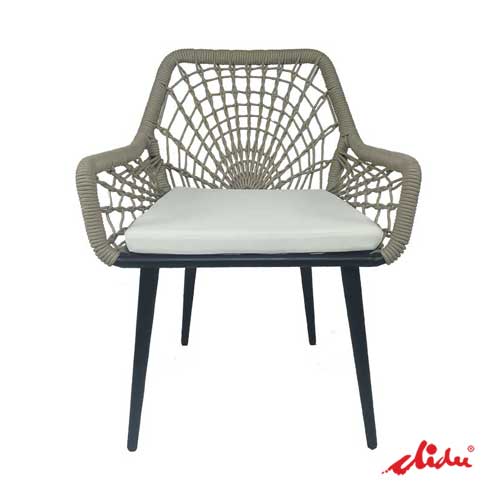 patio rope chairs for restaurant dining furniture set remo spider