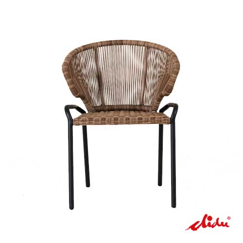 dinner chair outdoor wicker dining seat for restaurant tresco