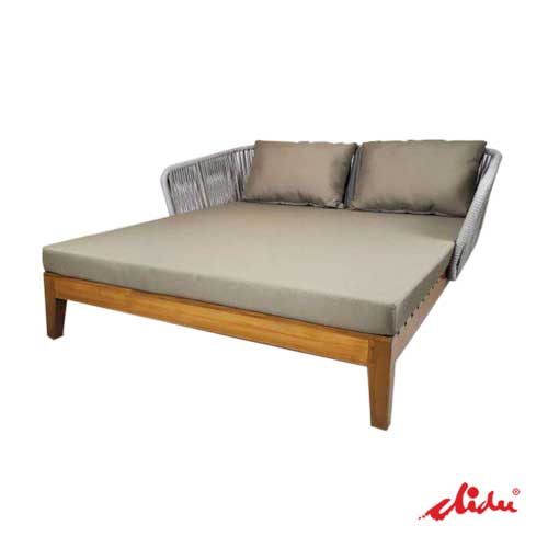 premium wooden daybed and wicker rope sofa bed nevada