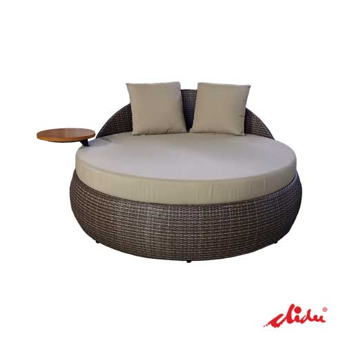 round daybed luxury outdoor furniture for hotel and resort dala