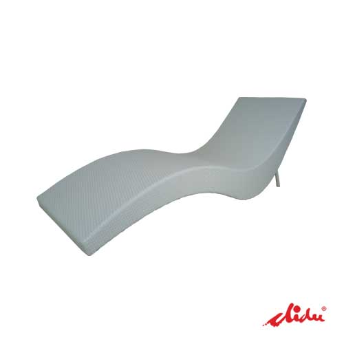 sunbed for luxury resort and hotel wicker sun lounger bisouma