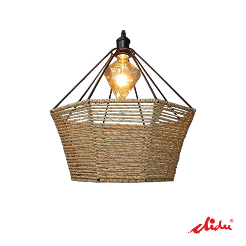 ceiling light fixture wicker pendant lighting diamond