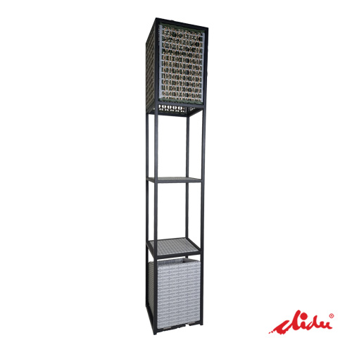 lighting decoration for hotels resorts shelf floor lamp daruba