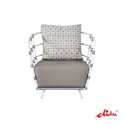 patio sofa single seater for hotels lounge furniture romanza